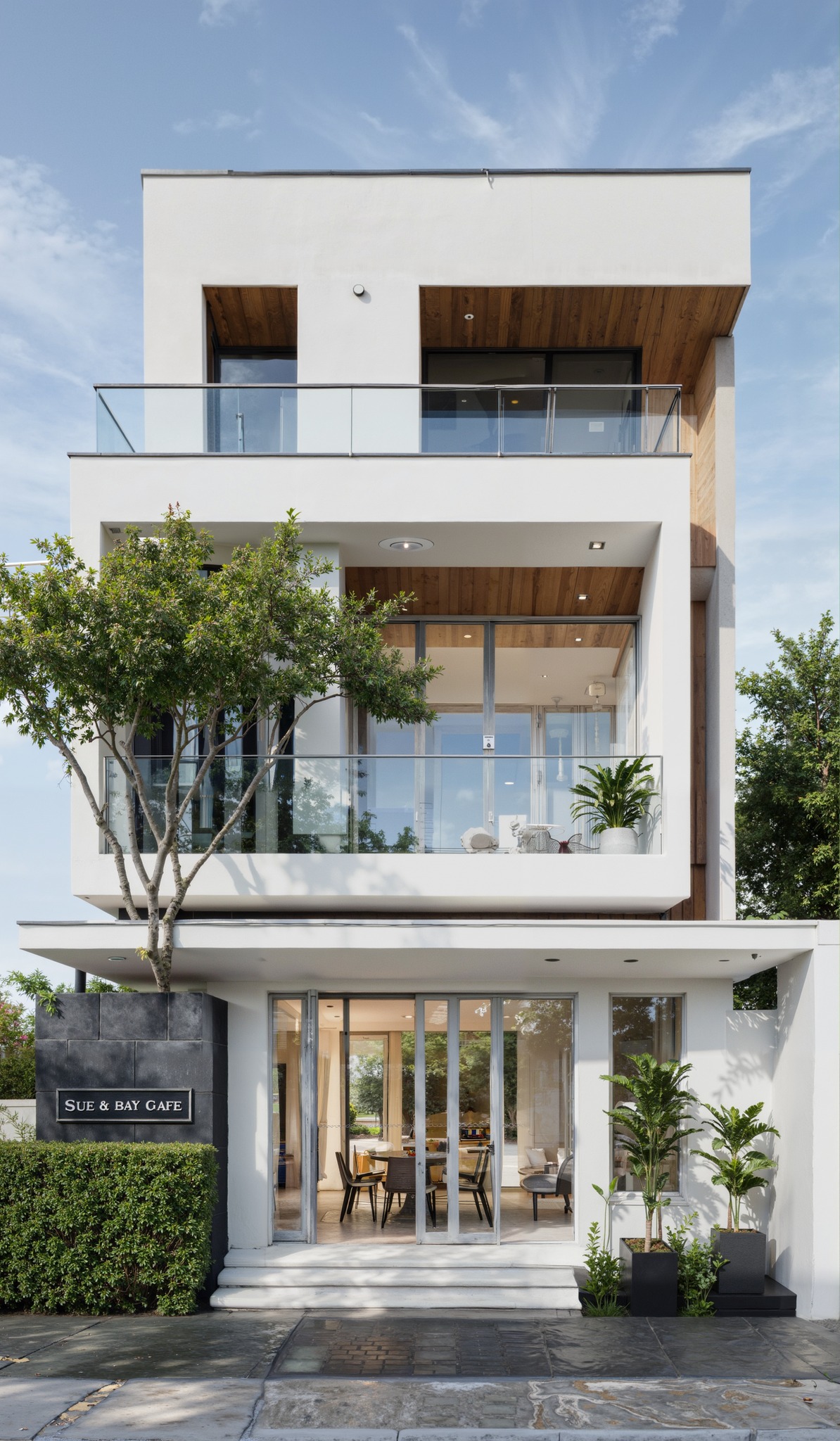 Nhà phố hiện đại